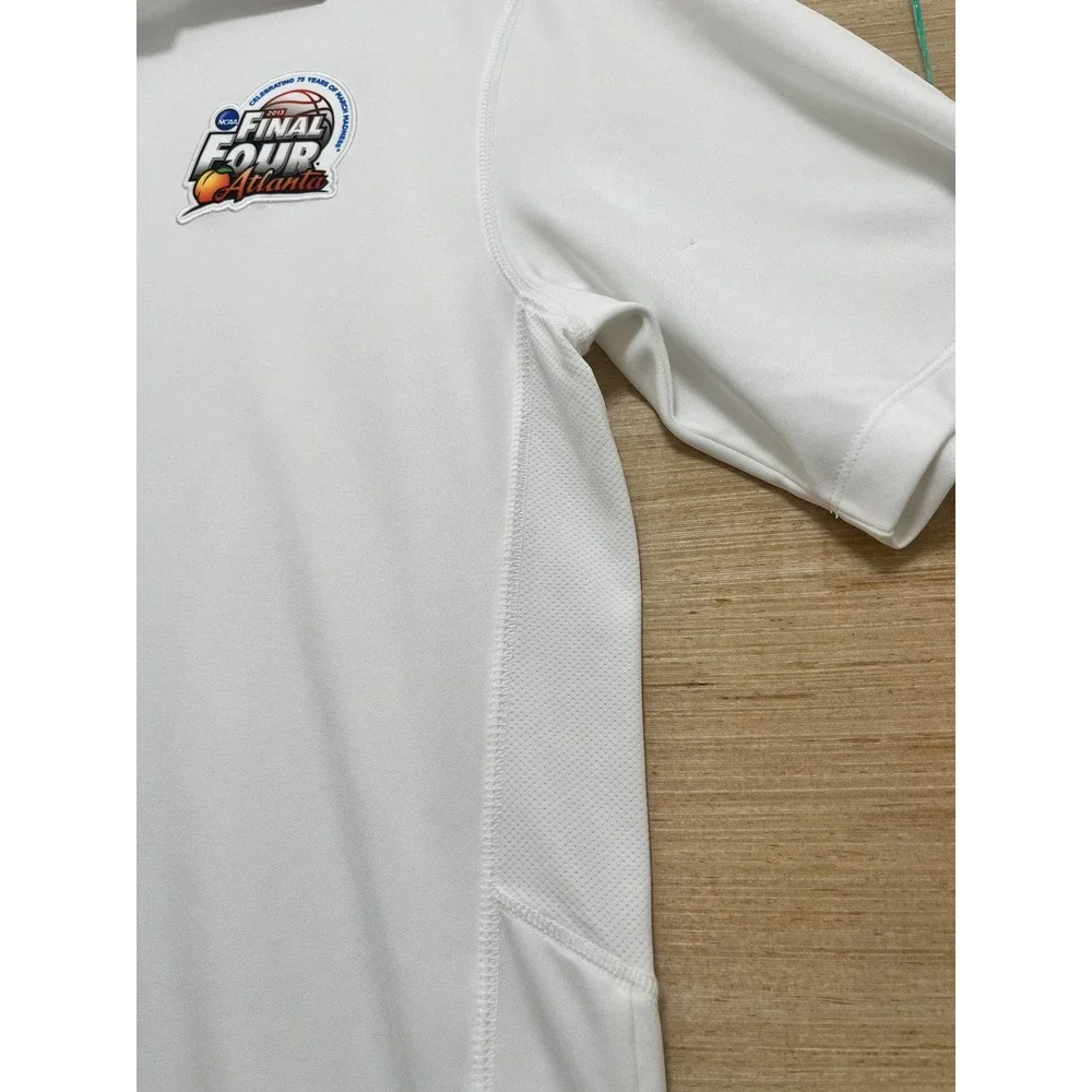 NCAA Final‎ Four Atlanta Shirt Mens Small White Basketball Nike Dri Fit 2013